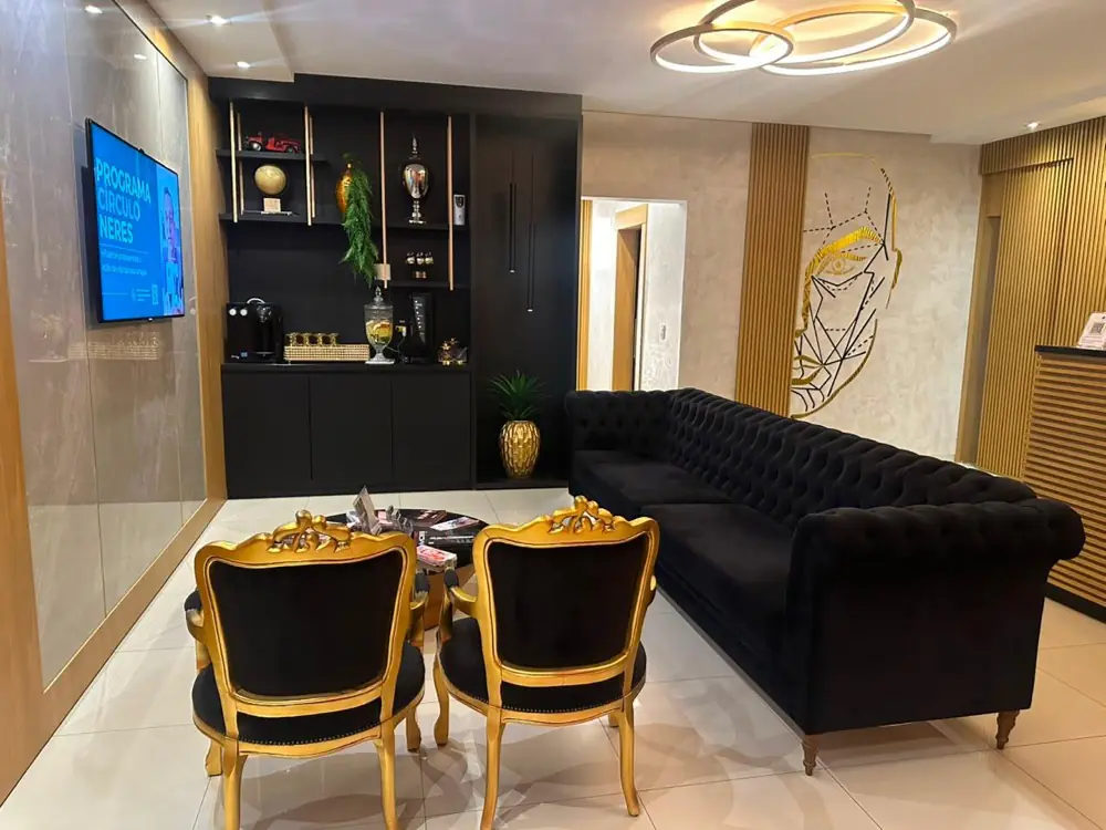 Sala de espera do Núcleo Neres